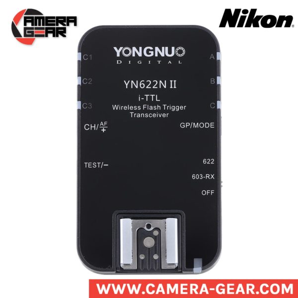 Yongnuo YN622N II flash radio triggers for nikon. hss, ttl wireless radio triggers
