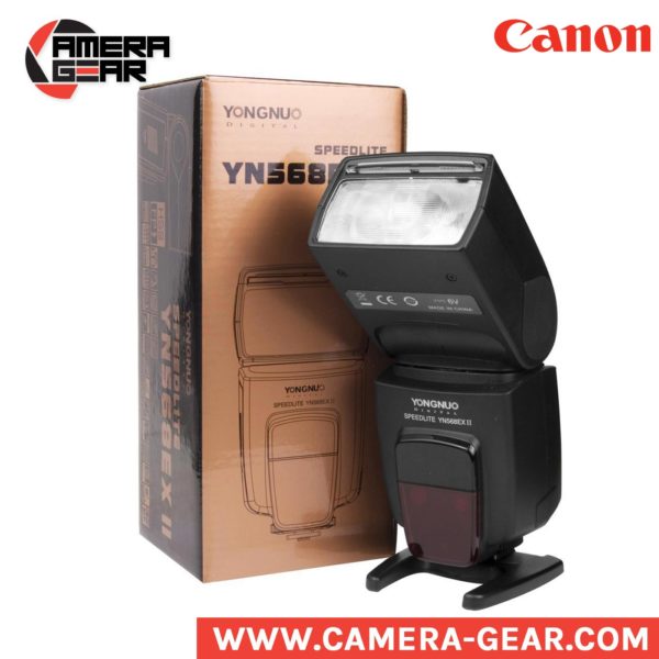 Yongnuo YN568EX II flash for canon. Master TTL and HSS flash speedlite