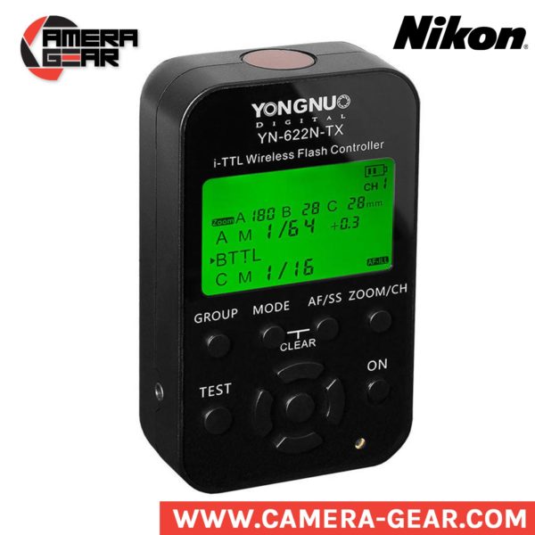 Yongnuo YN622N-TX wireless controller for yn622n triggers. TTL, HSS master unit