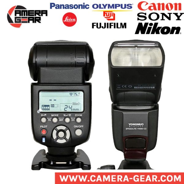 Yongnuo YN560 III flash for canon. Manual flash speedlite with built-in wireless receiver