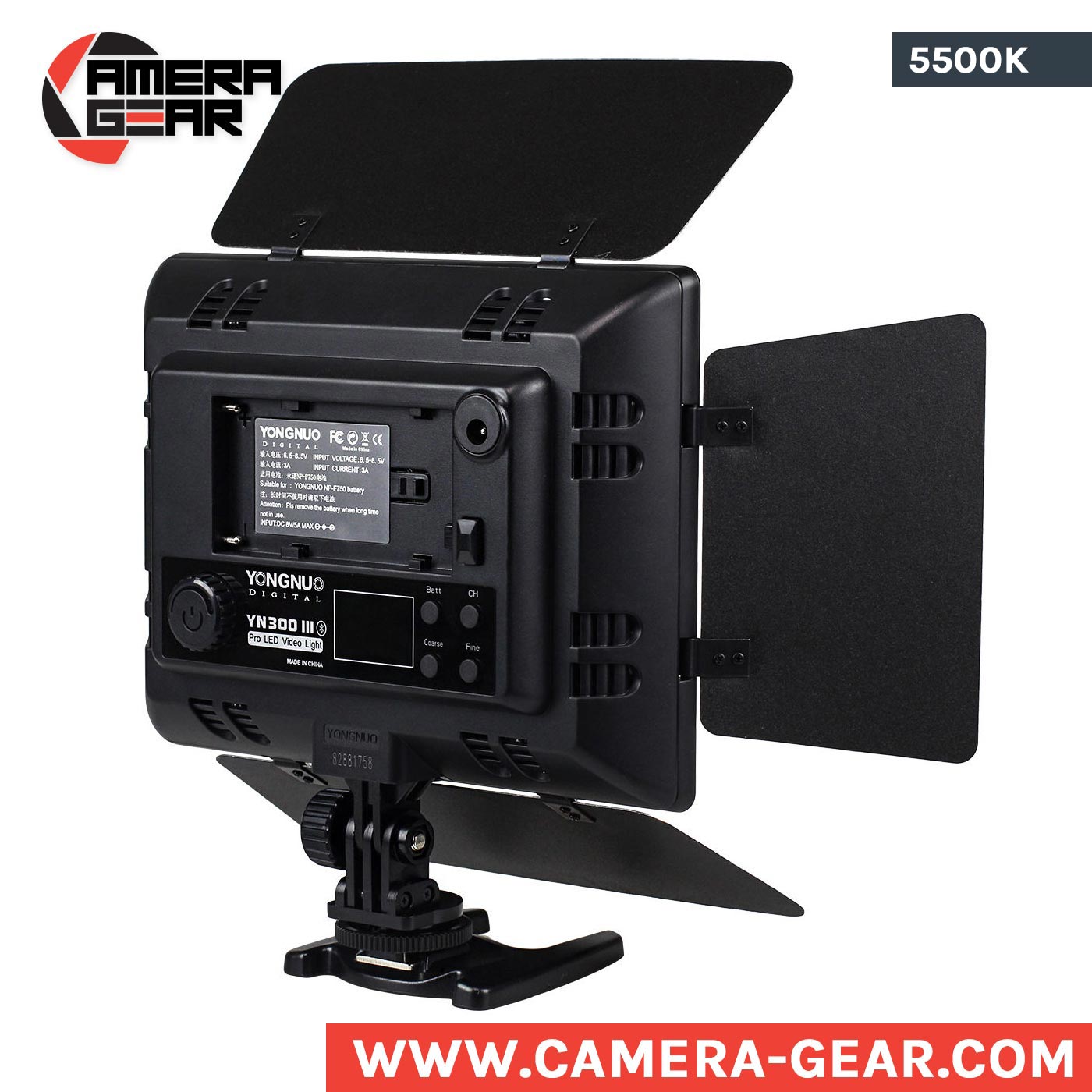 Yongnuo YN300 III 5500K - Pro LED Video Light - Camera Gear