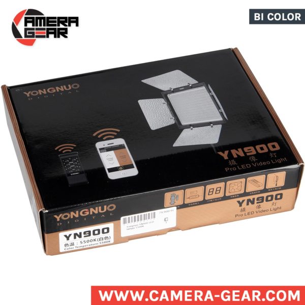 Yongnuo YN900 3200-5500K led light. bi-color high cri led panel