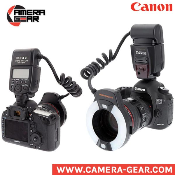 de studie plug Getalenteerd Meike MK-14EXT - Macro Ring Flash speedlite for Canon - Camera Gear