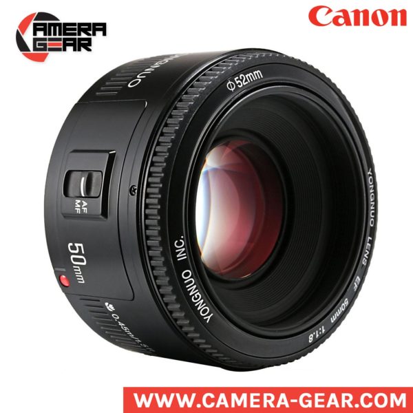 Yongnuo YN50mm f/1.8 lens for Canon. prime lens for canon dslr