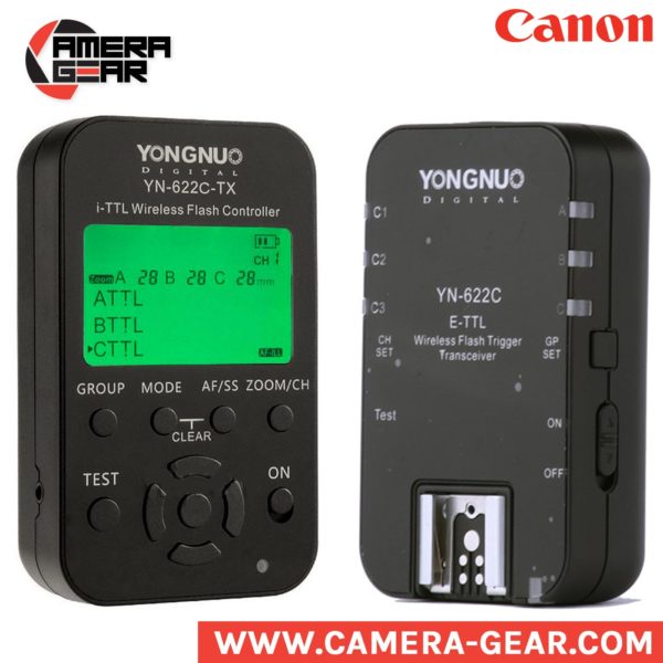 Yongnuo YN622C Kit. yn622c-tx commander and yn622c receiver pack