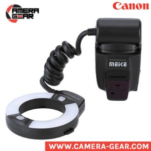 Meike MK-14EXT macro ring flash for canon. Great ttl on camera ring flash
