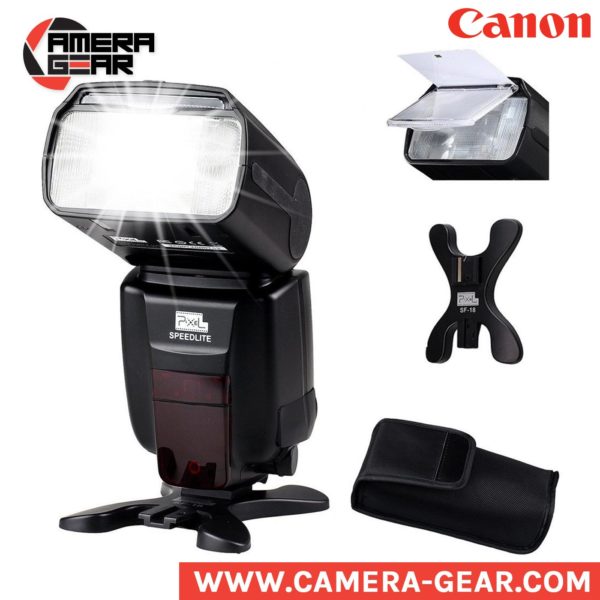 Pixel X800C Standard ttl and hss flash for canon dslr camera