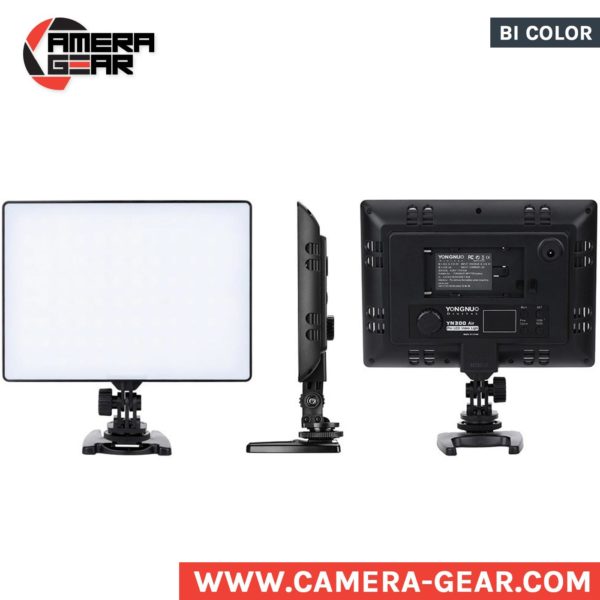 Yongnuo YN300 AIR Bi-Color On-Camera LED Light. Small portable variable color led panel