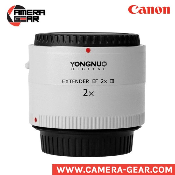 Yongnuo YN-2.0X III teleconverter. extender for canon telephoto lenses