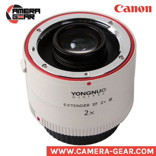 Yongnuo YN-2.0X III teleconverter. extender for canon telephoto lenses