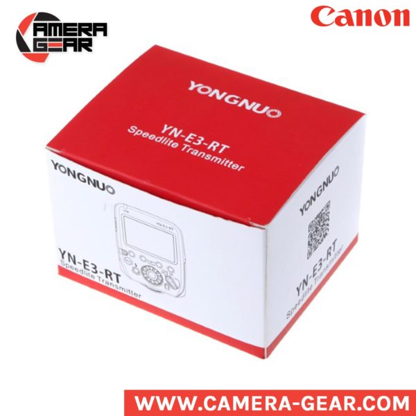Yongnuo YN-E3-RT Speedlite Transmitter for Canon RT system. TTL, hss radio commander for yn600ex-rt flashes