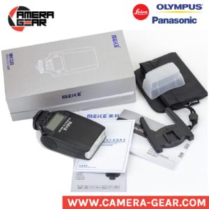Meike MK-320 M43 flash speedlite for Panasonic, Olympus and leica m43 cameras