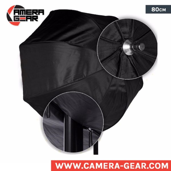 Godox 80cm Octagon umbrella softbox. octagon umbrella softbox for flash speedlite or studio strobe