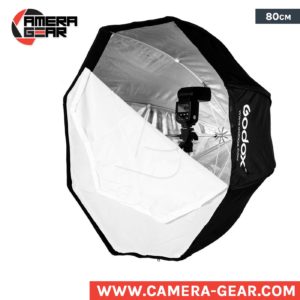 Godox 80cm Octagon umbrella softbox with grid. softbox light modifier with honeycomb grid