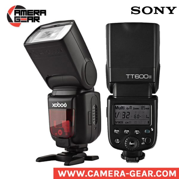 Godox TT600S speedlite flash for Sony. Manual flash with hss and built in wireless trigger