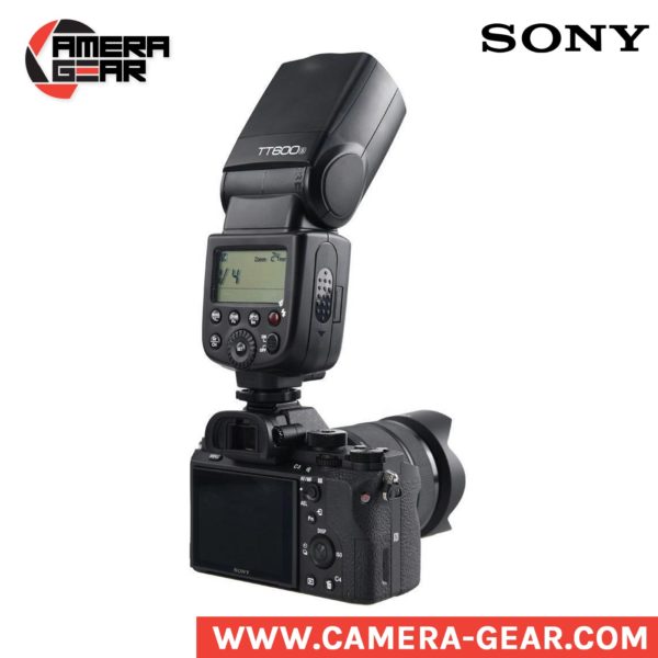 Godox TT600S speedlite flash for Sony. Manual flash with hss and built in wireless trigger