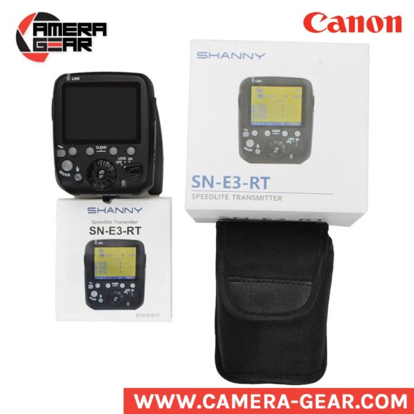 Shanny SN-E3-RT Speedlite Transmitter for Canon 600ex-rt and shanny sn600c-rt