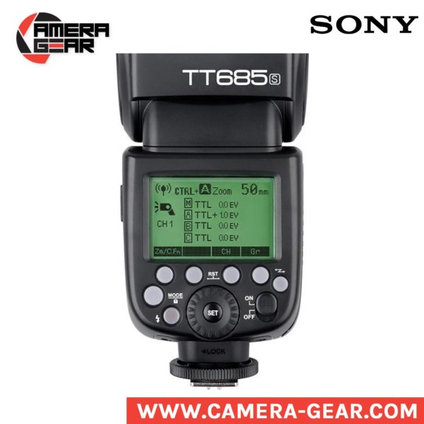 Godox TT685S ttl, hss speedlite flash with built-in wireless trigger for Sony