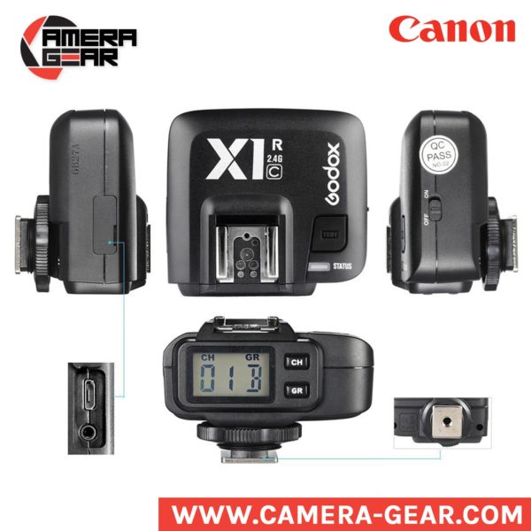Godox X1R-C ttl hss receiver for canon