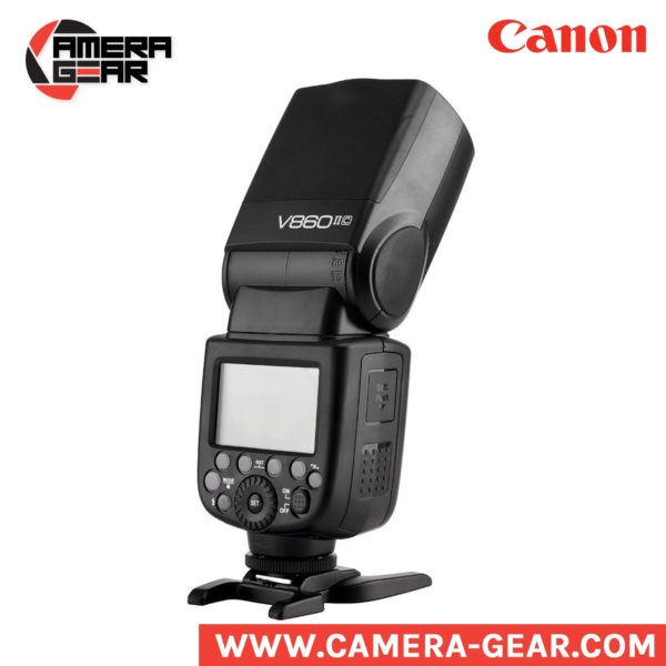 Godox V860II-C Ving li-ion powered speedlite flash with, ttl, hss and built-in trigger.