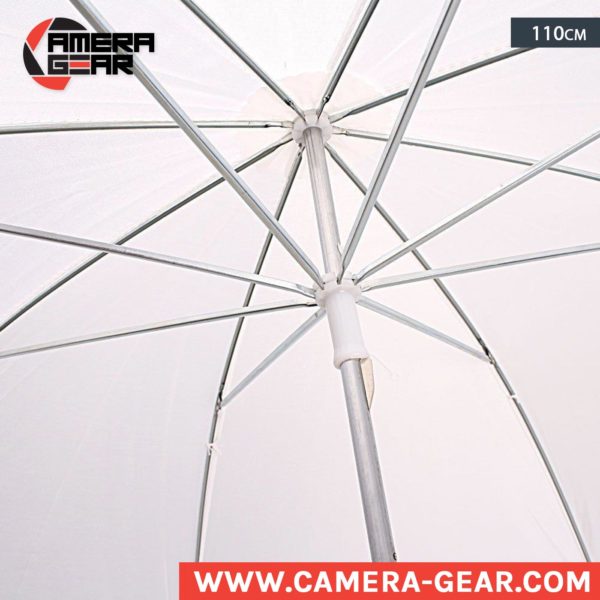 Translucent White Umbrella 110cm 43"