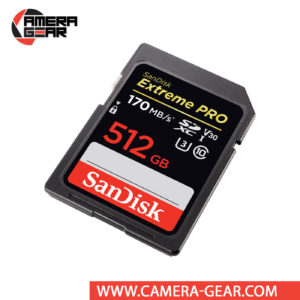 SanDisk 512GB Extreme PRO UHS-I SDXC Memory Card is the most powerful SD UHS-I memory card yet delivers performance that elevates your creativity