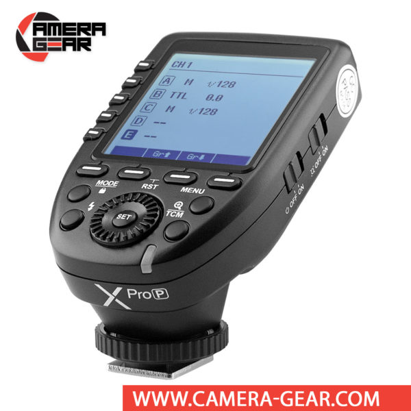 Godox XPro-P TTL Wireless Flash Trigger for Pentax Cameras is the ultimate flash trigger for the Godox’s 2.4GHz TTL radio flash system, now accompanied by the V1P and TT350P TTL speedlite flashes