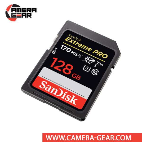 SanDisk 128GB Extreme PRO UHS-I SDXC Memory Card is the most powerful SD UHS-I memory card yet delivers performance that elevates your creativity