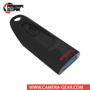 SanDisk 256GB Ultra USB 3.0 Flash Drive combines faster data speeds and generous capacity in a compact, stylish package. With transfer speeds of up to 130MB/s, this USB 3.0 flash drive can move files up to ten times faster than USB 2.0 drives