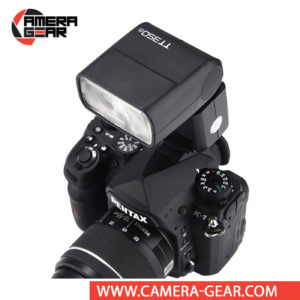 Godox TT350P is an excellent compact size flash unit for Pentax cameras that provides TTL, HSS and full 2.4GHz Godox X System radio Master and Slave modes built inside