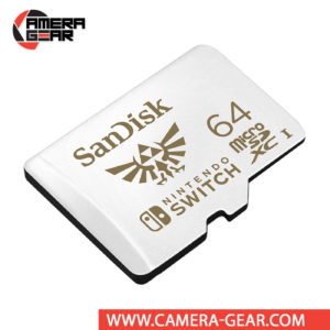 SanDisk 64GB UHS-I microSDXC Memory Card for the Nintendo Switch is officially-licensed SanDisk microSDXC card for the Nintendo Switch. It provides dependable, high-performance storage for your console and offers impressive performance figures up to 100MB/s reads and 60MB/s writes. 