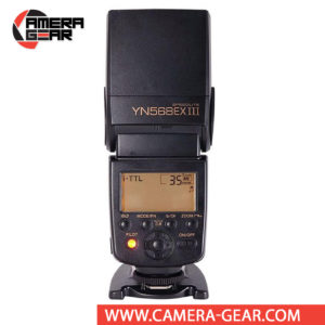 Yongnuo YN568EX III Speedlite for Nikon Cameras is a great choice for both professional or advanced amateur Nikon shooters. It is features rich, supporting e-TTL (II), HSS, 2nd curtain sync, wireless master and optical slave modes, auto and manual zoom, flash exposure compensation, flash exposure bracketing