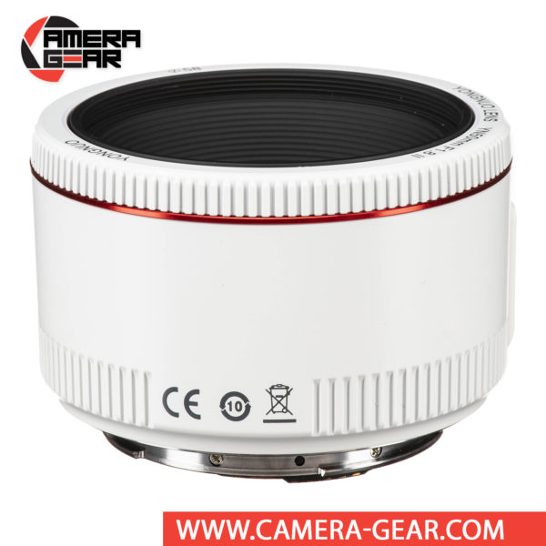 Yongnuo YN 50mm f/1.8 II Lens for Canon EF mount cameras is an excellent choice for every Canon shooter. YN50mm is one of the most affordable 50mm lenses on the market. It covers full-frame sensors and pairs a maximum aperture of f/1.8 with a minimum focusing distance of 35cm, allowing you to easily achieve selective focus and bokeh in your pictures. Plus, a seven-blade diaphragm design can give you a 14-point star effect when shooting bright light sources at smaller apertures.