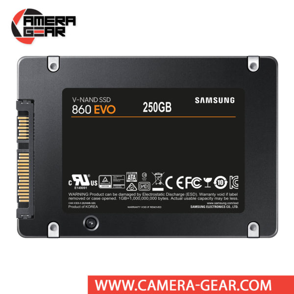 SSD 860 EVO 250GB 2.5" Internal - Camera Gear