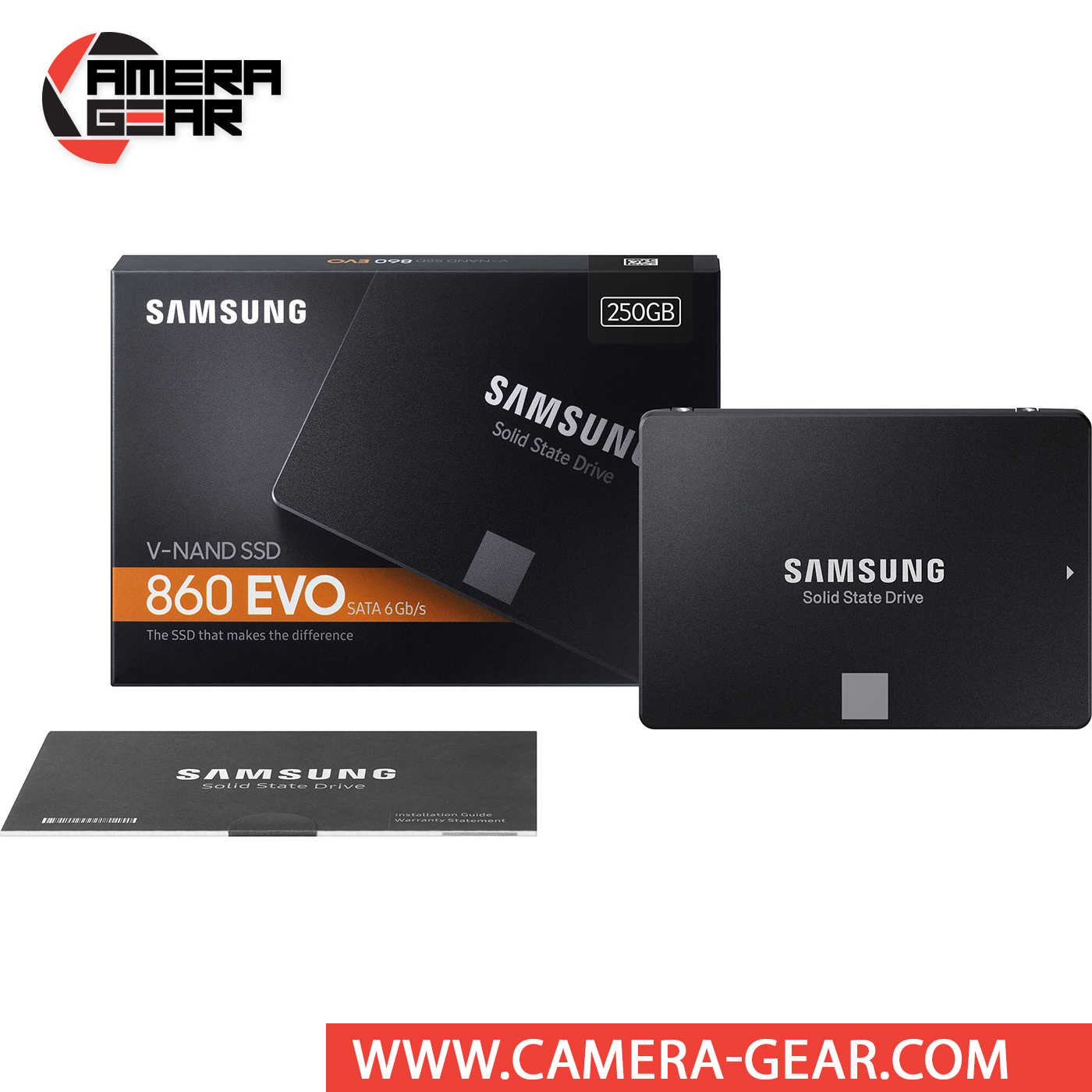 SSD 860 EVO 250GB 2.5" Internal - Camera Gear