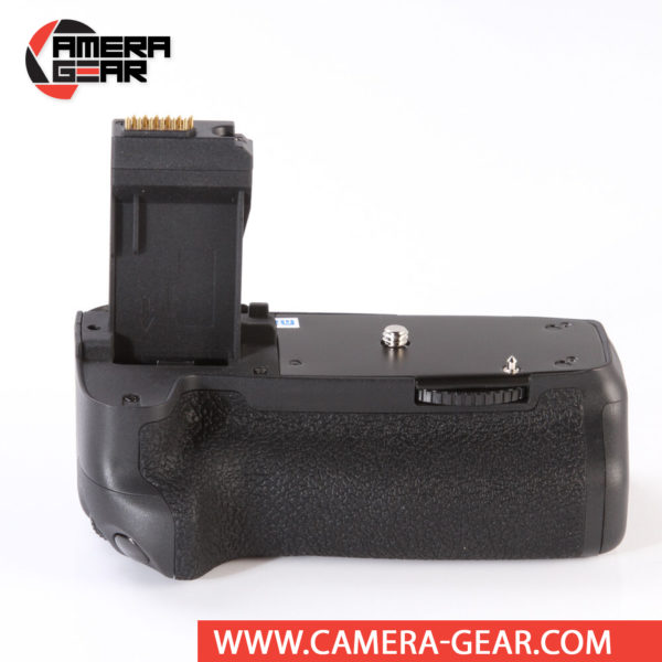 Battery Grip for Canon 750D and 760D, Meike MK-760D Pro offers both extended battery life and a more comfortable grip when shooting in the vertical orientation. The grip accepts two LP-E17 batteries to effectively double the battery life for long shooting sessions. Wireless remote control included