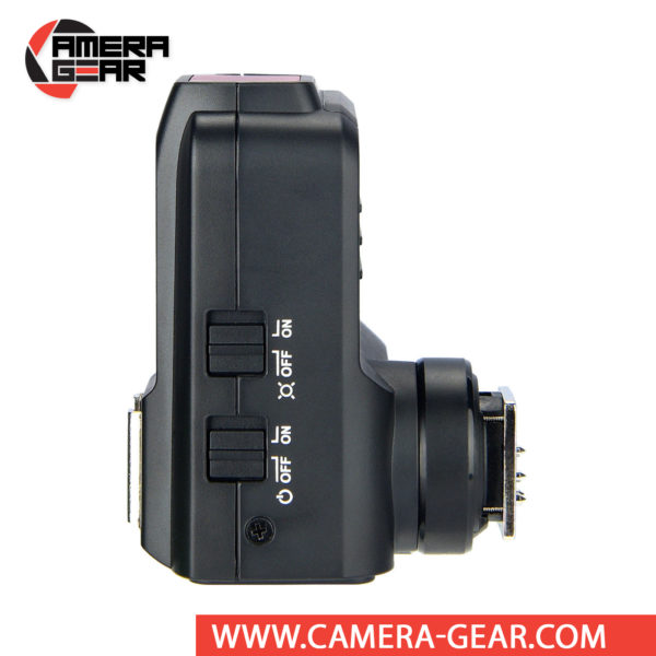 Godox X2T-O TTL Wireless Flash Trigger for Olympus and Panasonic is an upgraded version of Godox X1T-O transmitter with an improved user interface with a larger display and 5 dedicated group setting buttons on the top left of the device making it much easier and quicker to use.