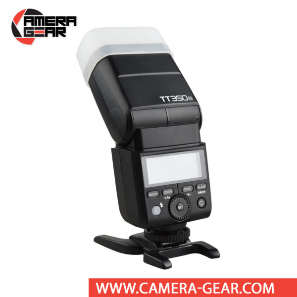 Godox TT350N is an excellent compact size flash unit for Nikon DSLR and Mirrorless cameras that provides TTL, HSS and full 2.4GHz Godox X System radio Master and Slave modes built inside