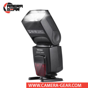Yongnuo YN585EX Speedlite for Pentax Cameras offers full P-TTL support, including rear curtain sync and red eye reduction. YN585EX offers a powerful guide number of 58m at ISO 100 and 105mm as well as a zoom head with coverage for lenses of 20-105mm. Also, it has a wide-angle diffusion panel that expands the beam to work with 14mm lenses. Along with these capabilities, the YN585EX can tilt from -7 to 90° and can rotate both left and right 180°.