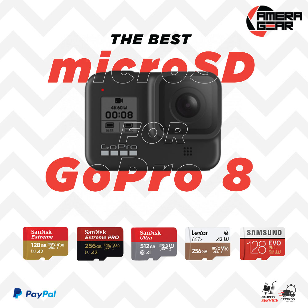 The Best microSD for GoPro 8 Cameras