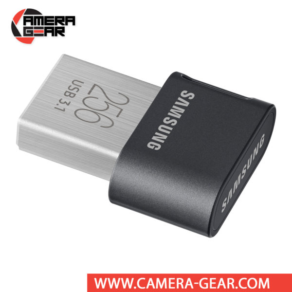 Samsung 256GB FIT Plus USB 3.1 Flash Drive lets you experience high-speed USB 3.1 performance of up to 300 MB/s which is much faster than standard USB 2.0 drives. The drive has a beautiful design while still being able to take a beating and it can be picked up for a very attractive price.