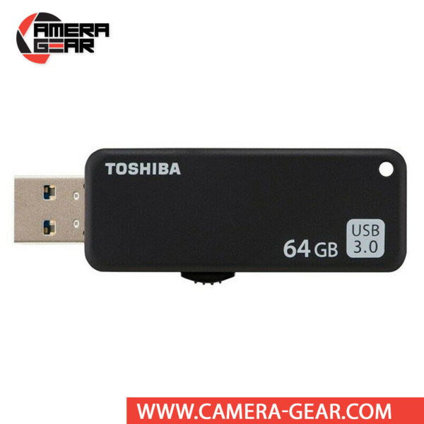 Toshiba 64GB U365 Yamabiko USB 3.0 Flash Drive is the latest high capacity USB drive from Toshiba that uses USB 3.0 with a maximum speed read of 150 MB/s. It is a compact USB Flash drive with sizable storage and speedy performance, suitable for just about anyone.