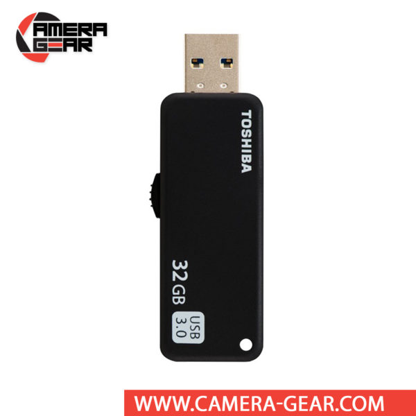 Toshiba 32GB U365 Yamabiko USB 3.0 Flash Drive is the latest high capacity USB drive from Toshiba that uses USB 3.0 with a maximum speed read of 150 MB/s. It is a compact USB Flash drive with sizable storage and speedy performance, suitable for just about anyone.