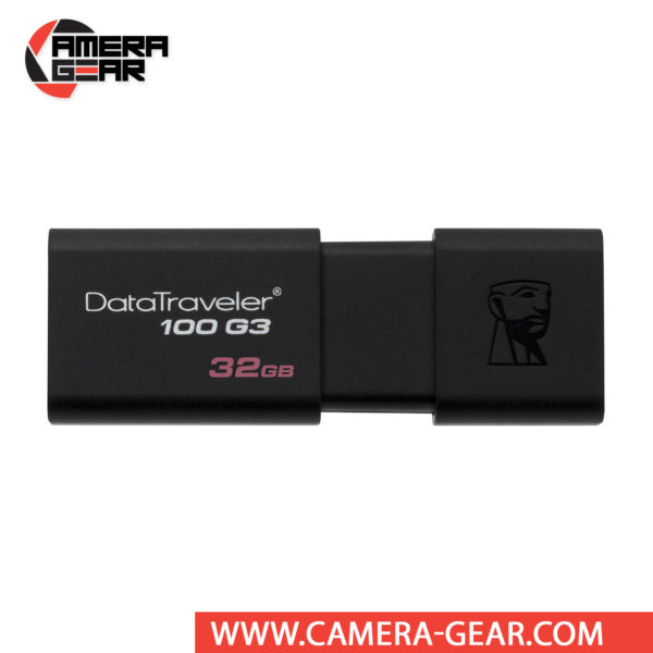 Kingston 32GB Data Traveler 100 G3 USB 3.0 Flash Drive is a stylish USB Flash drive with sizable storage and speedy performance, suitable for just about anyone.