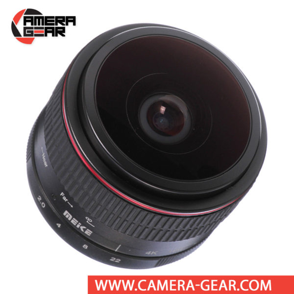 Meike 6.5mm f/2 Circular Fisheye Lens for Canon EF-M Mount Cameras realizes an impressive 190° angle of view along with a unique circular image shape and strong distortion for a surreal quality. Meike MK-6.5mm fisheye lens rides easily in your gadget bag or coat pocket until you’re in the mood to bend some perpendicular lines.