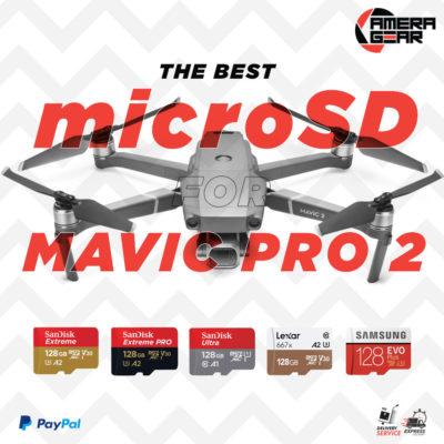 The best MicroSD cards for Mavic 2 PRO